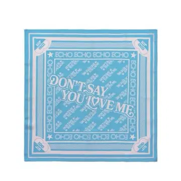 진 ECHO SCARF (LB_F) 라이트 블루 미사용 새상품