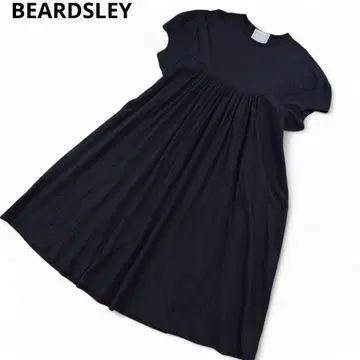 BEARDSLEY 비어즐리 소매 벌룬 와셔 원피스 블랙