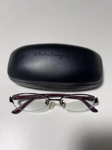 Salvatore Ferragamo 안경 케이스 포함 135 일본제