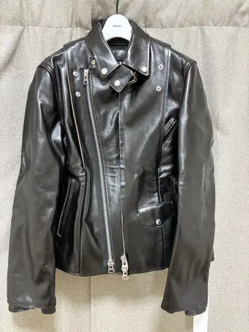 Sacai 25AW 가죽 자켓 블랙 1