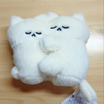 붙어 자는 고양이 봉제 인형  하나바라 시키 마스코트