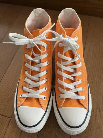 CONVERSE ALL STAR 오렌지 하이컷 스니커즈