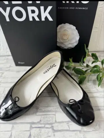 Repetto 레페토 에나멜 밸리 슈즈 블랙 사이즈 38 플랫 슈즈