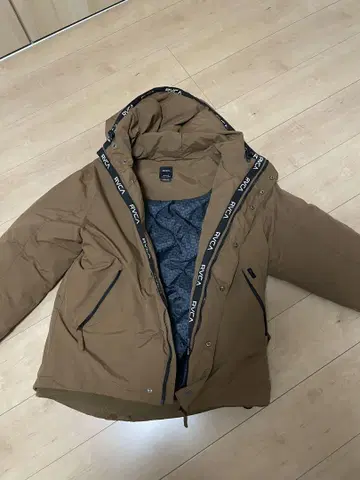 RVCA MIMI 브라운 다운 자켓