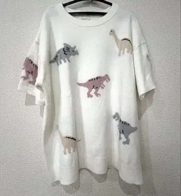 젤라또피케 룸웨어 공룡 상의 풀오버