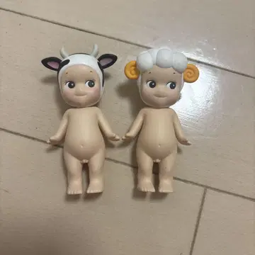 sonny angle 소와 양 모자 인형 2개 세트