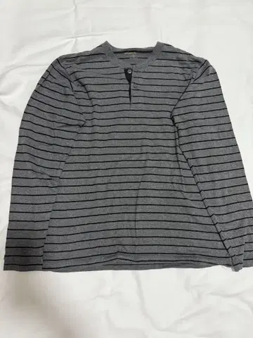 Eddie Bauer 그레이 헨리넥