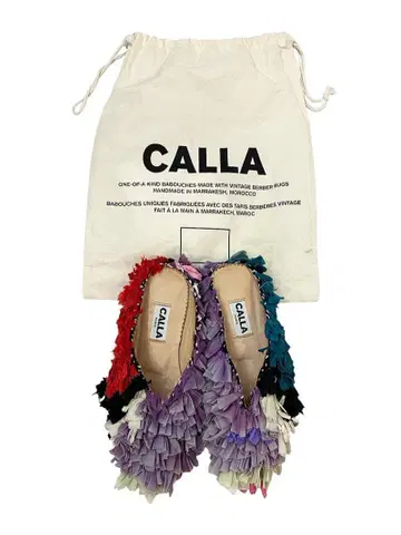 CALLA paris 바부쉬 모로코 러그 샌들 뮬