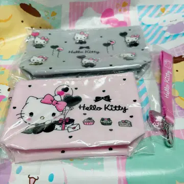 산리오 선택 파우치 & 스트랩 키티