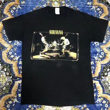 닐바나 티셔츠 밴딩 티 NIRVANA