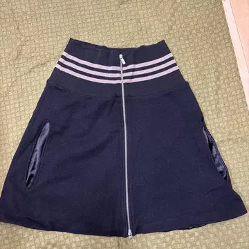 Y-3 지퍼 스커트 블랙
