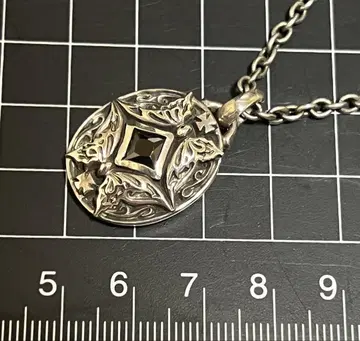 DEAL TEARS 오닉스 버터플라이 펜던트 45cm 체인 포함