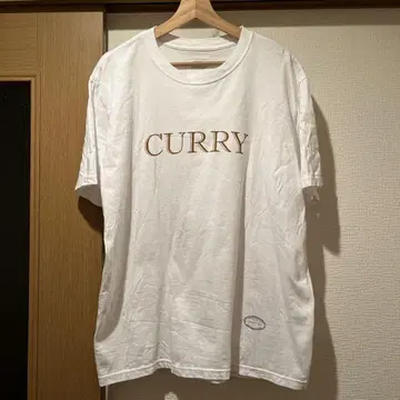 TANGTANG Curry 티셔츠 L 사이즈 화이트