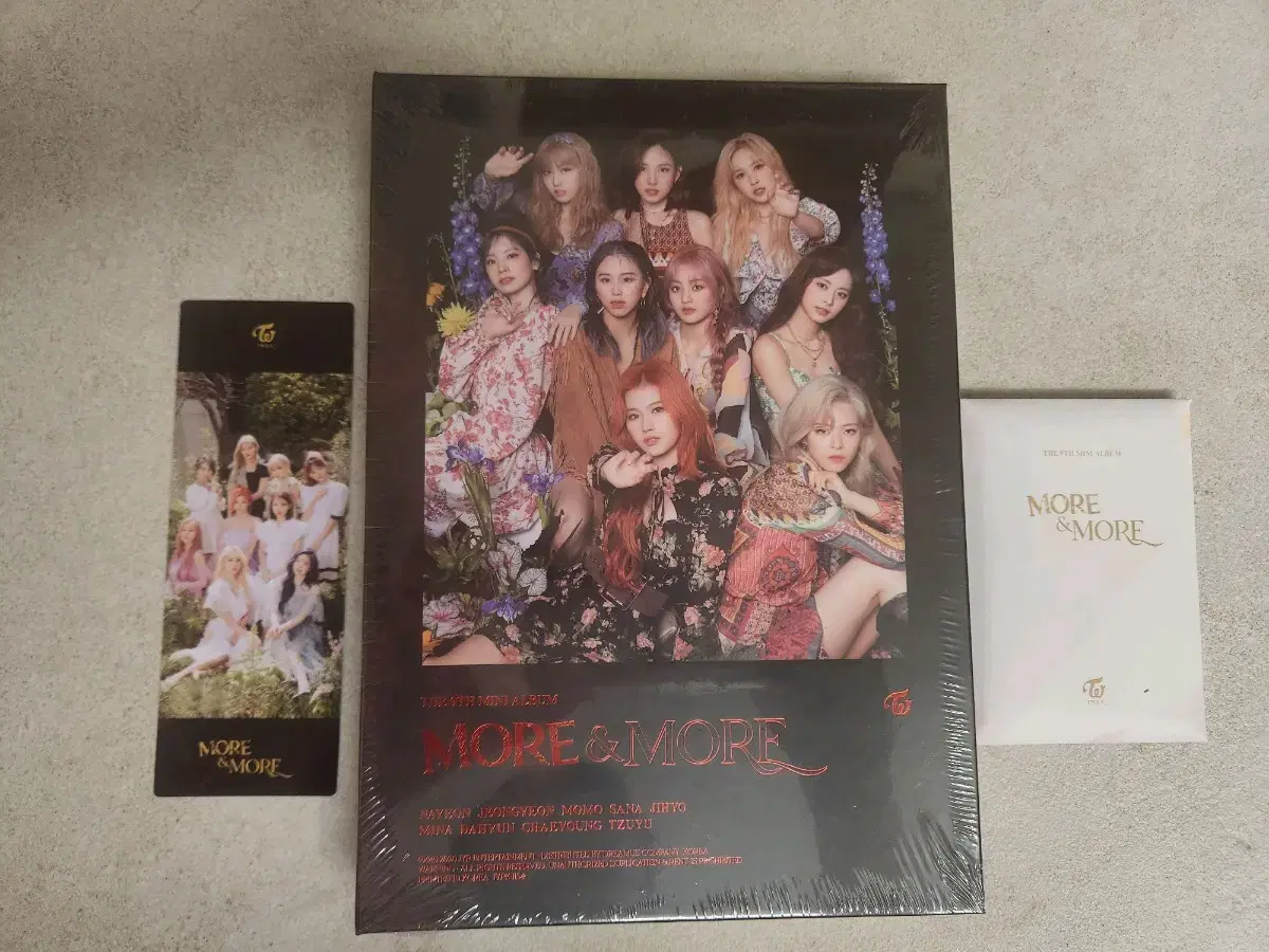 TWICE More & More sealed album