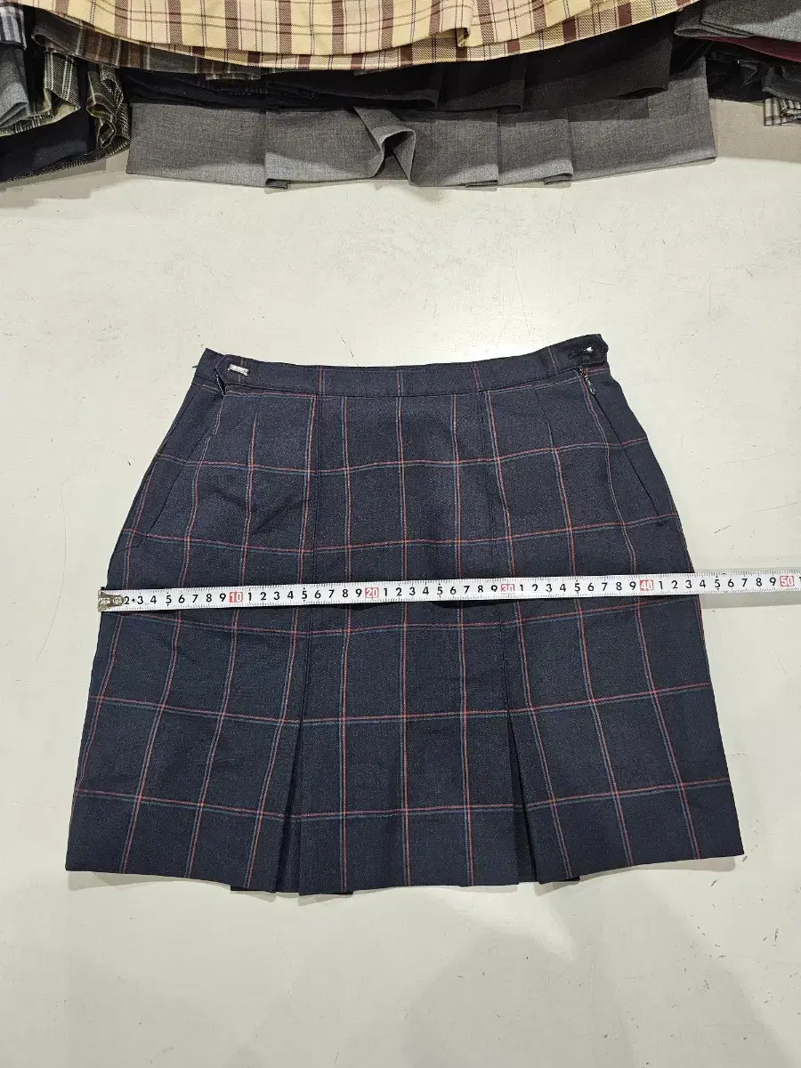 Used school uniform skirt, size 68, short