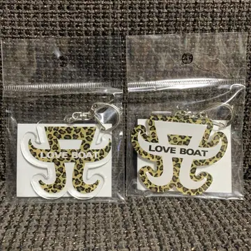 미사용 미개봉 하마사키 아유미 LOVE BOAT 로고 키링 25주년