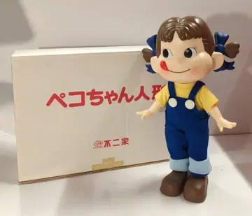후지야 인형/페코짱 30cm 오버롤 (파랑) 적자 상자 191
