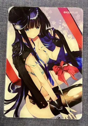 WHITE ALBUM2 카페 아크릴 브로마이드 카즈사 카즈사