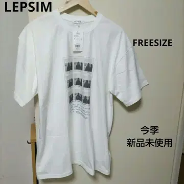 렙심 피그먼트 로고 BIG 티셔츠 FREESIZE