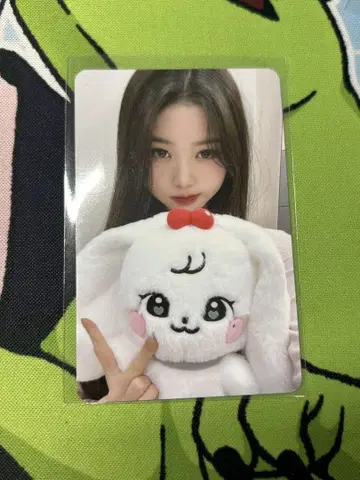 IVE MINIVE 원영 팝업 PLUSH 30cm 부속물 트레이딩 카드