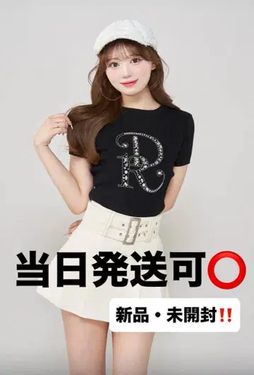 다리치 DR 비쥬 리브 니트 탑