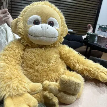 원숭이 봉제 인형 약 30cm