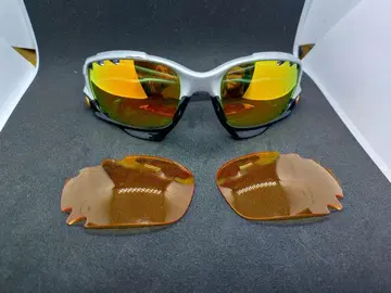 오클리 OAKLEY 레이싱 자켓 미러 렌즈 편광