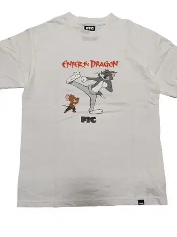 FTC Enter the Dragon 티셔츠 M 화이트
