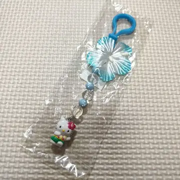 레어 지역 특산품 하와이 키티 훌라 댄스 트로피컬 키링 스트랩