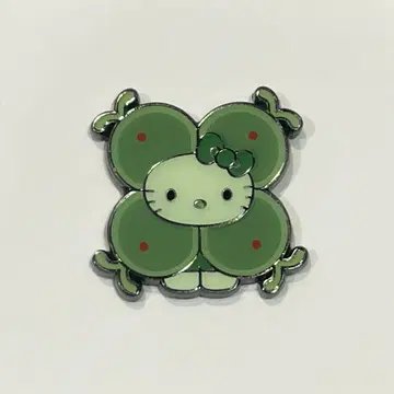 오사카 간사이 엑스포 일본관 조류 키티 시아와세모 핀 배지 핀 배치