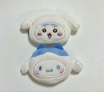 치이카와 (먼작귀) 산리오 시크릿 헤어 클립 하치와레 시나모롤