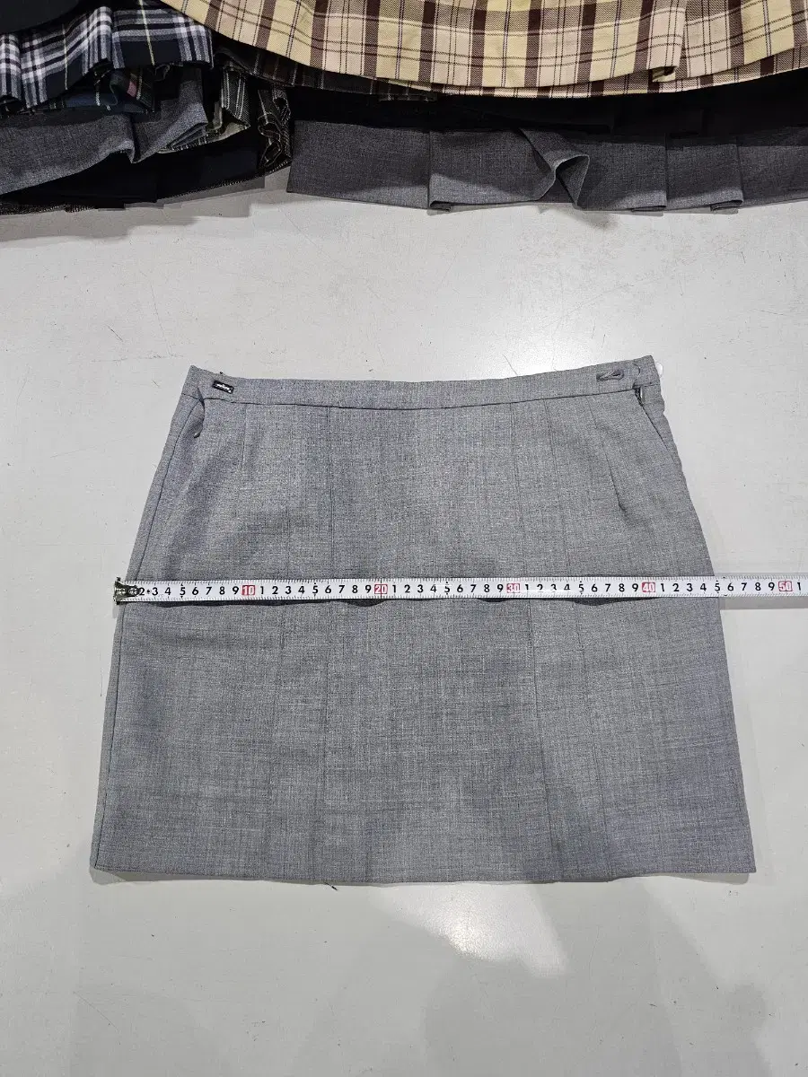 Used school uniform skirt, size 77, short skirt