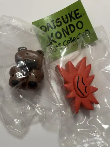 DAISUKE KONDO 아트 피규어 곰 태양