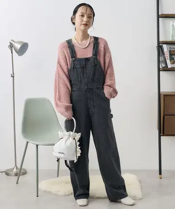 FREAK'S STORE 데님 오버롤
