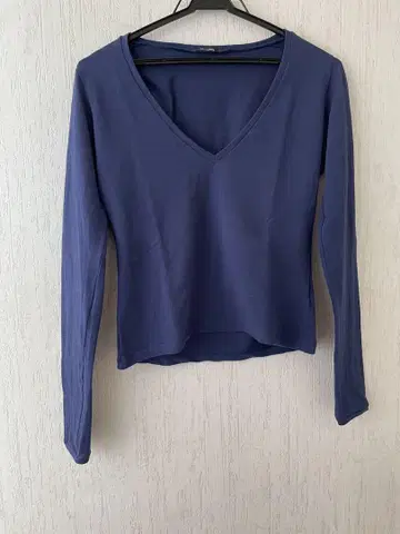 키톤 kiton 네이비 V넥 긴팔 티셔츠 42