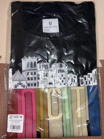 UNISON SQUARE GARDEN 5th UNICIT셔츠 블랙 (M)