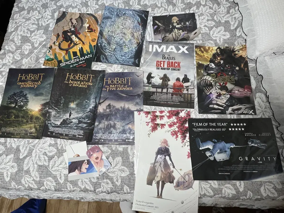Movie goods CGV poster Gravity Evergarden zuu zuutsu Eternal's Iu No Way Home