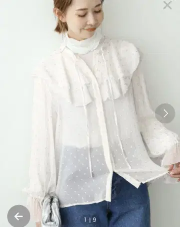 SLOBE IENA 라메 자카드