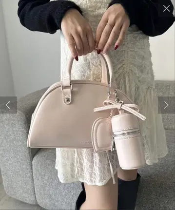 NICE CLAUP 참 포함 보스턴 백 2
