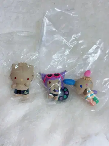 산리오 모두 함께 바캉스 피규어 일광화상 다니엘 쿠로미 우사하나