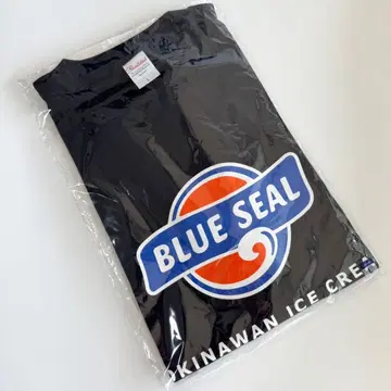 BLUE SEAL 블루 씰 티셔츠 네이비 L 사이즈 오키나와