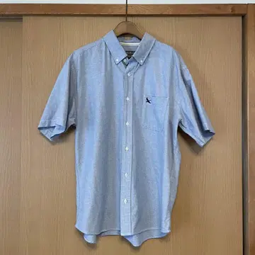 Eddie Bauer 반팔 셔츠 XL 블루