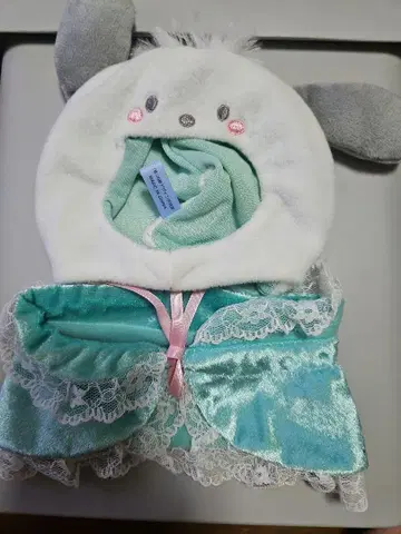 포차코 플러시 코스튬 레이스 케이프 봉제 인형용 코스튬