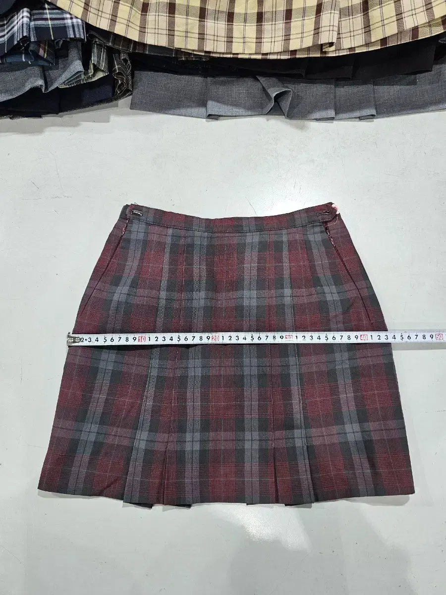 Used school uniform skirt, size 68, short
