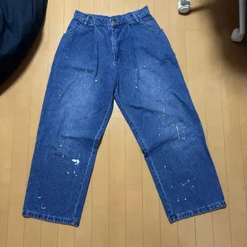 배드웨이 페인트 데님 팬츠