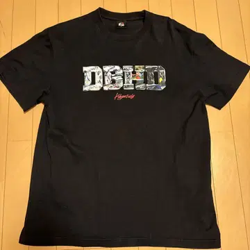 DOUBLEHARD 티셔츠 블랙 L 사이즈