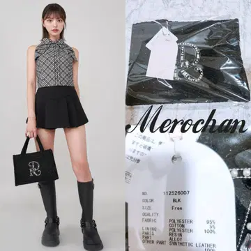 Darich DR 비쥬 미니 토트백 BLK