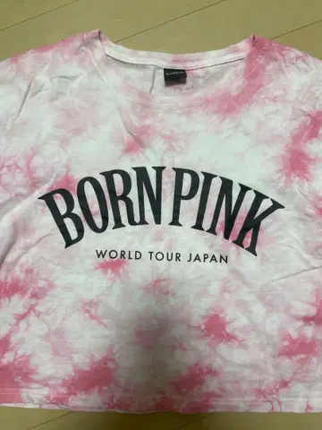 Born pink 라이브 티셔츠 Blackpink 블랙 핑크 투어