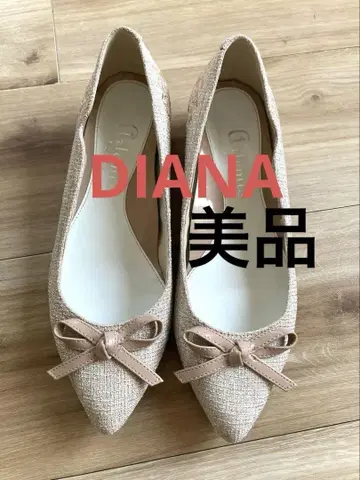 새상품급 DIANA 펌프스 리본