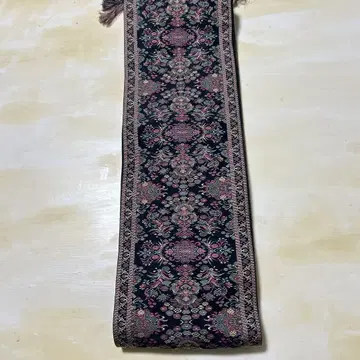 하카타 오리 소포장 오비 순수 실크